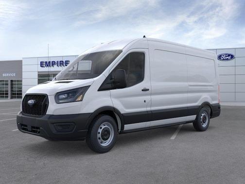 Oxford White 2025 Ford Transit-250 148 WB Medium Roof Cargo