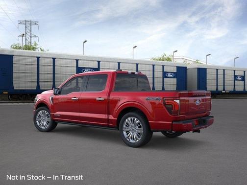 Ruby Red Metallic Tinted Clearcoat 2026 Ford F-150 Platinum