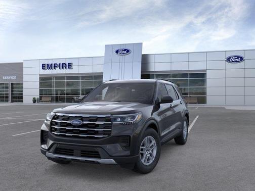 Agate Black Metallic 2026 Ford Explorer Active