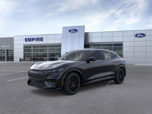 Shadow Black 2025 Ford Mustang Mach-E Premium