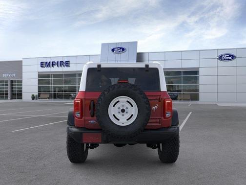 Ruby Red 2026 Ford Bronco Heritage Edition