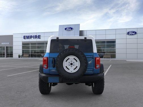 Blue Metallic 2026 Ford Bronco Heritage Edition