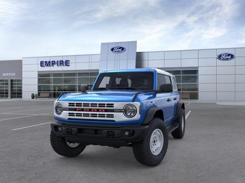 Blue Metallic 2026 Ford Bronco Heritage Edition