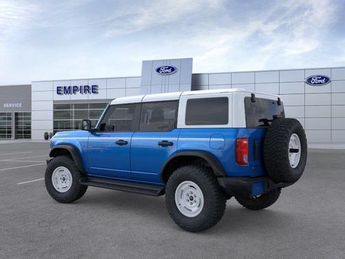 Blue Metallic 2026 Ford Bronco Heritage Edition