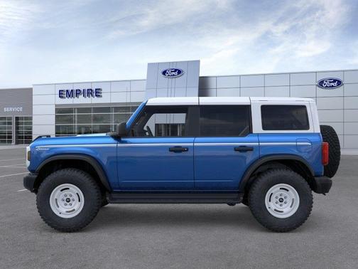 Blue Metallic 2026 Ford Bronco Heritage Edition