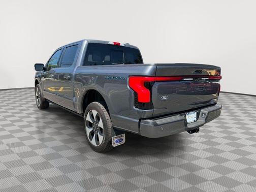 Carbonized Gray Metallic 2025 Ford F-150 Lightning Platinum