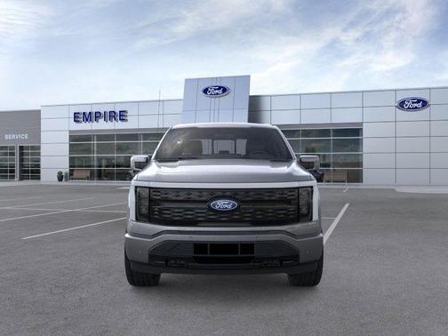 Carbonized Gray Metallic 2025 Ford F-150 Lightning Platinum