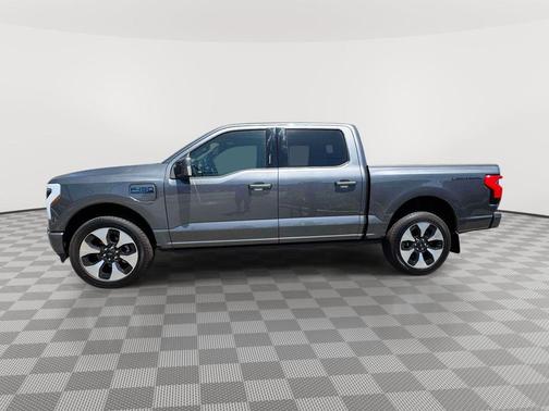 Carbonized Gray Metallic 2025 Ford F-150 Lightning Platinum