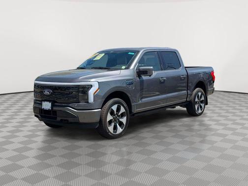 Carbonized Gray Metallic 2025 Ford F-150 Lightning Platinum