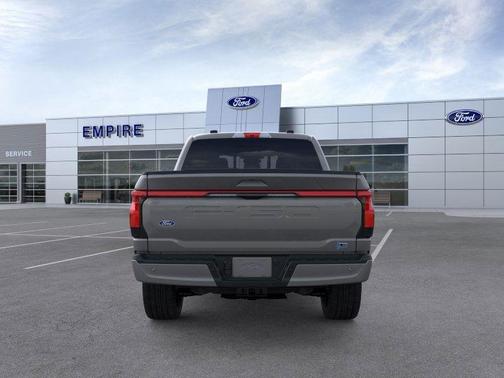 Carbonized Gray Metallic 2025 Ford F-150 Lightning Platinum