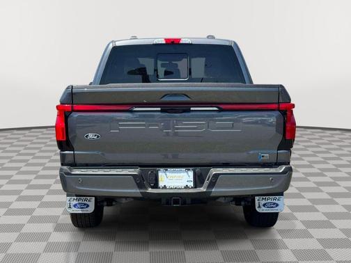 Carbonized Gray Metallic 2025 Ford F-150 Lightning Platinum