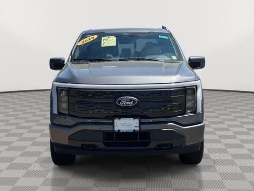 Carbonized Gray Metallic 2025 Ford F-150 Lightning Platinum
