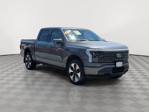 Carbonized Gray Metallic 2025 Ford F-150 Lightning Platinum