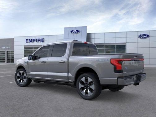 Carbonized Gray Metallic 2025 Ford F-150 Lightning Platinum