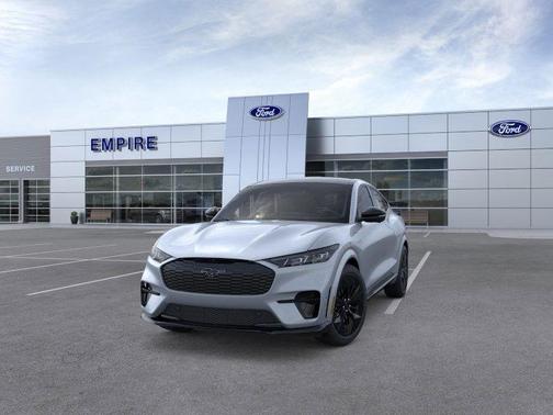 Glacier Gray Metallic 2025 Ford Mustang Mach-E GT