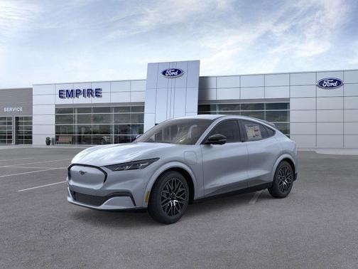 Glacier Gray Metallic 2025 Ford Mustang Mach-E Premium