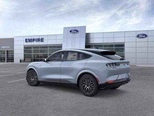 Glacier Gray Metallic 2025 Ford Mustang Mach-E Premium