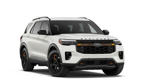 White Metallic 2026 Ford Explorer Tremor