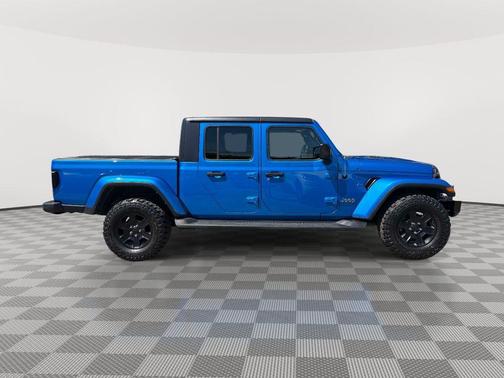 Hydro Blue Pearlcoat 2021 Jeep Gladiator Overland