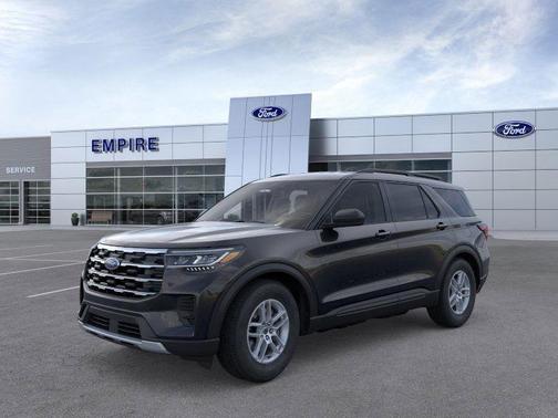 Agate Black Metallic 2026 Ford Explorer Active