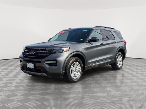 Gray Metallic 2023 Ford Explorer XLT