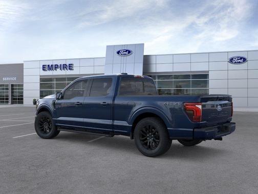 Antimatter Blue Metallic 2026 Ford F-150 Lariat