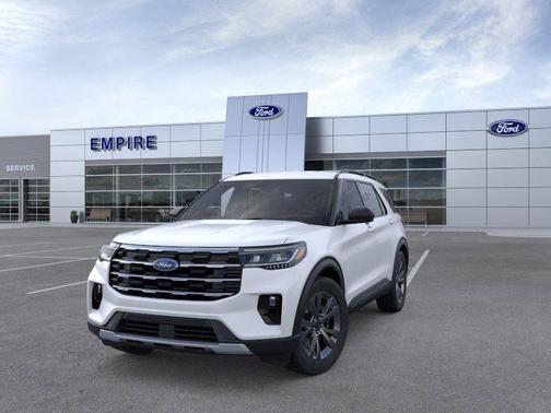 White Metallic 2026 Ford Explorer Active