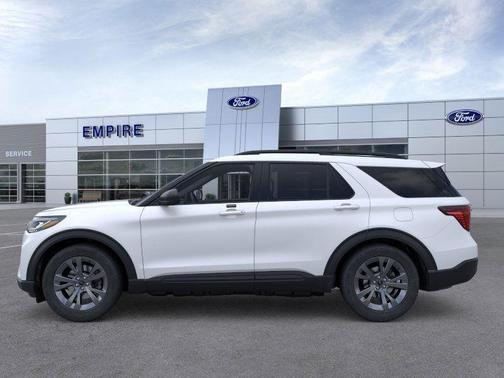 White Metallic 2026 Ford Explorer Active