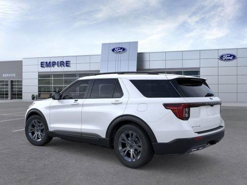 White Metallic 2026 Ford Explorer Active