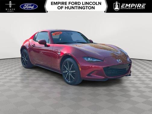 Soul Red Crystal Metallic 2025 Mazda MX-5 Miata RF Grand Touring