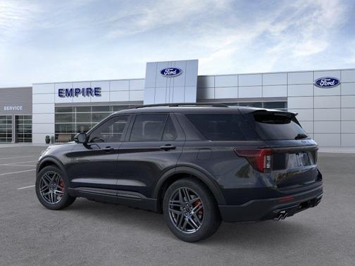Agate Black Metallic 2026 Ford Explorer ST
