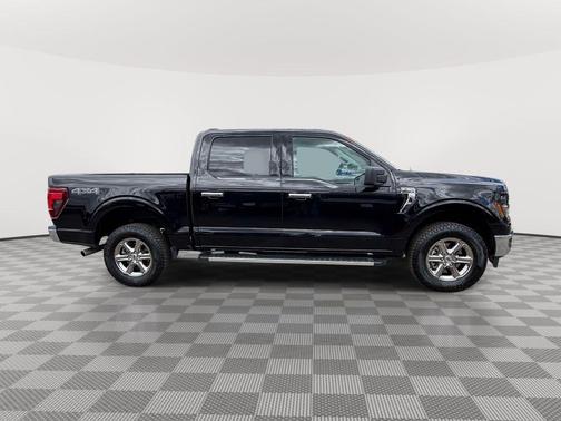 Agate Black Metallic 2025 Ford F-150 XLT