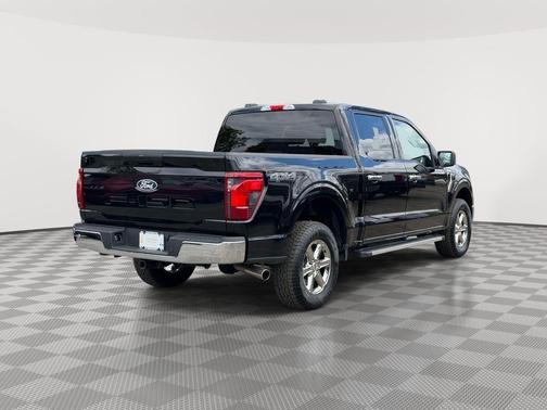 Agate Black Metallic 2025 Ford F-150 XLT