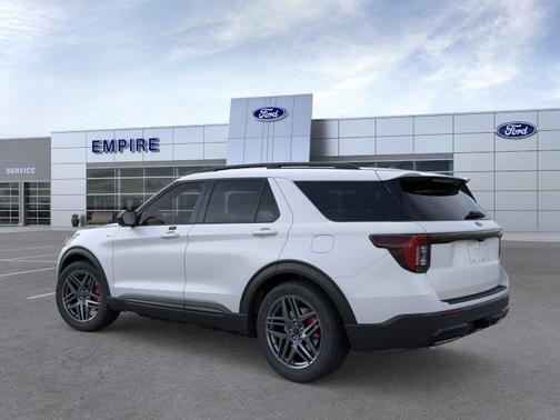 Space White Metallic 2026 Ford Explorer ST-Line