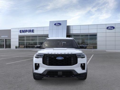 Space White Metallic 2026 Ford Explorer ST-Line