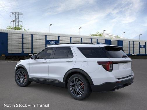 Space White Metallic 2026 Ford Explorer ST-Line