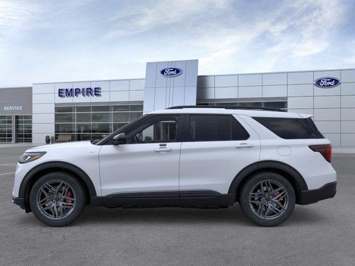 Space White Metallic 2026 Ford Explorer ST-Line