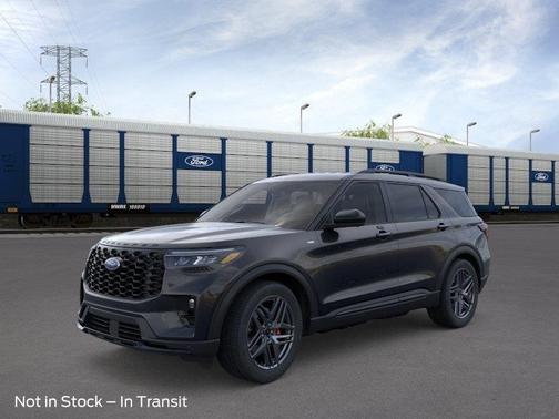 Agate Black Metallic 2026 Ford Explorer ST-Line