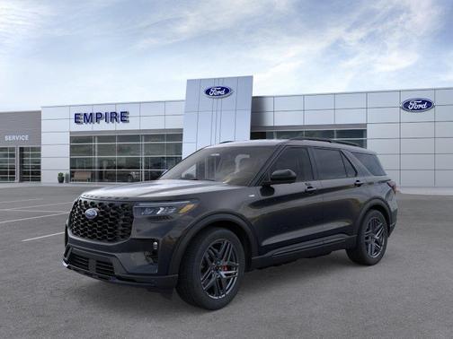 Agate Black Metallic 2026 Ford Explorer ST-Line