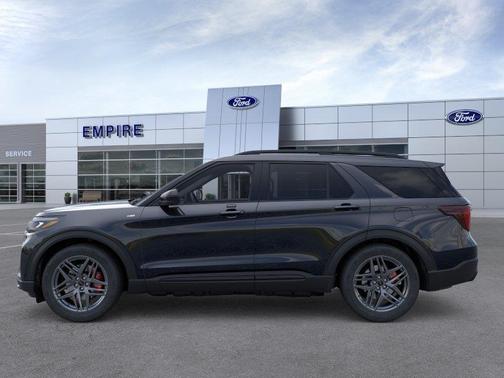 Agate Black Metallic 2026 Ford Explorer ST-Line