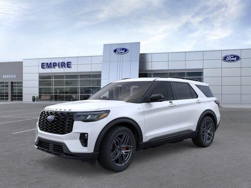 Star White 2026 Ford Explorer ST-Line