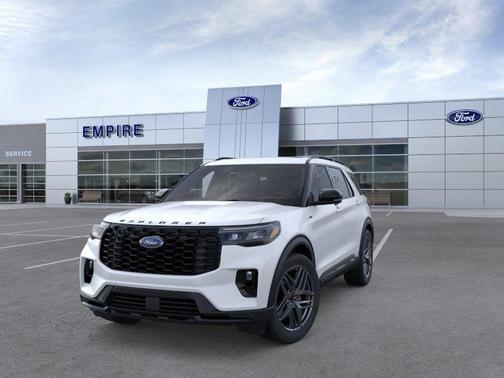 Star White 2026 Ford Explorer ST-Line