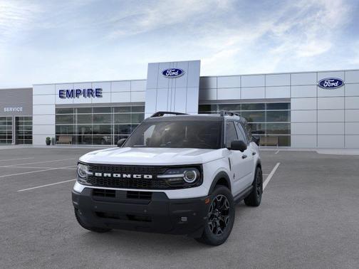 Space White Metallic 2026 Ford Bronco Sport Outer Banks