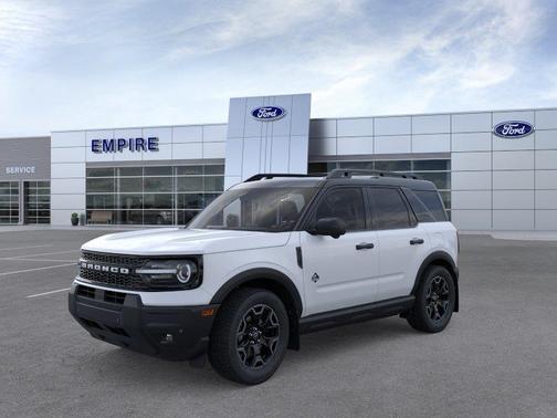 Space White Metallic 2026 Ford Bronco Sport Outer Banks