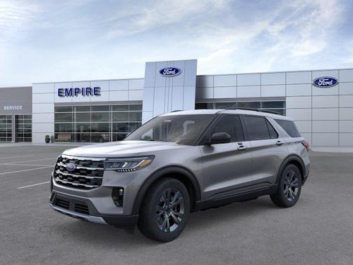 Carbonized Gray Metallic 2026 Ford Explorer Active