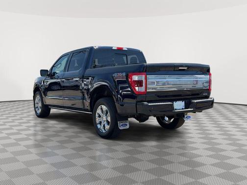 Antimatter Blue Metallic 2023 Ford F-150 Platinum