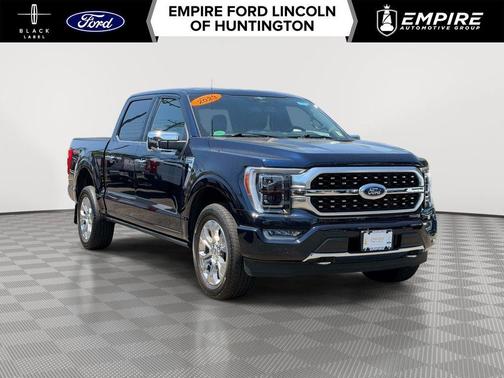 Antimatter Blue Metallic 2023 Ford F-150 Platinum
