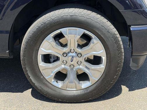 Antimatter Blue Metallic 2023 Ford F-150 Platinum