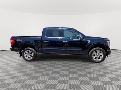 Antimatter Blue Metallic 2023 Ford F-150 Platinum