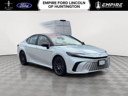 Midnight Black Metallic 2025 Toyota Camry XSE